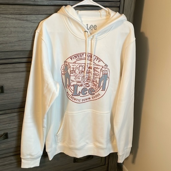 Lee Other - Lee Unisex Fleece Hoodie Sweatshirt Pullover  Medium NWT